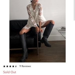 Urban outfitters lace dress / UO DUCHESSE LACE FROCK DRESS